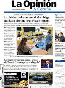 Periodico La Opinión Coruña