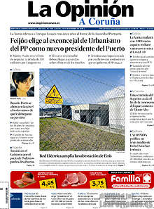 Periodico La Opinión Coruña