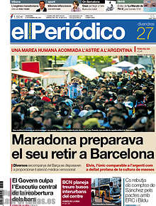 Periodico El Periódico de Catalunya(Català)