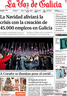 Periodico La Voz de Galicia