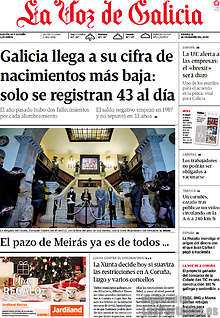 Periodico La Voz de Galicia