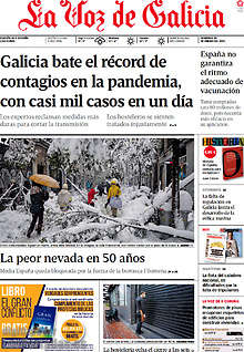 Periodico La Voz de Galicia