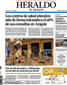 Periodico Heraldo de Aragon