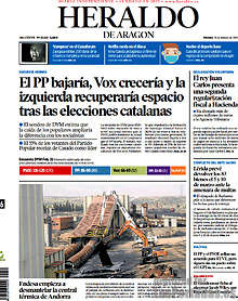 Periodico Heraldo de Aragon