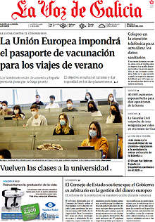 Periodico La Voz de Galicia