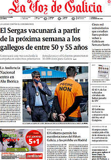 Periodico La Voz de Galicia