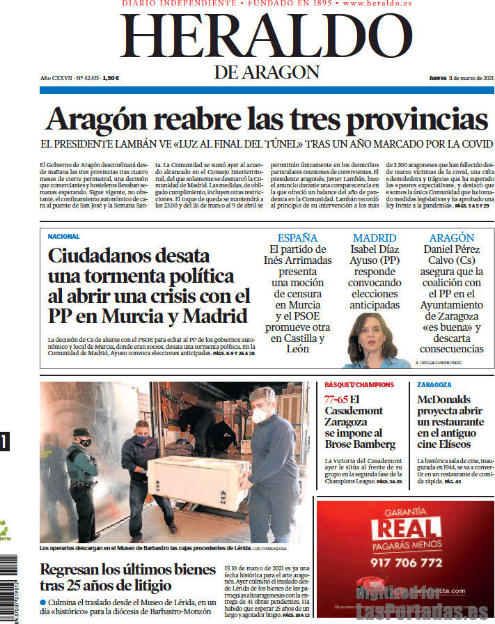Heraldo de Aragon
