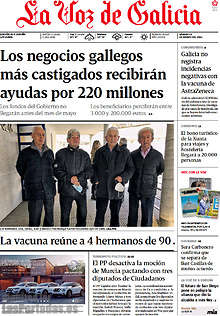 Periodico La Voz de Galicia