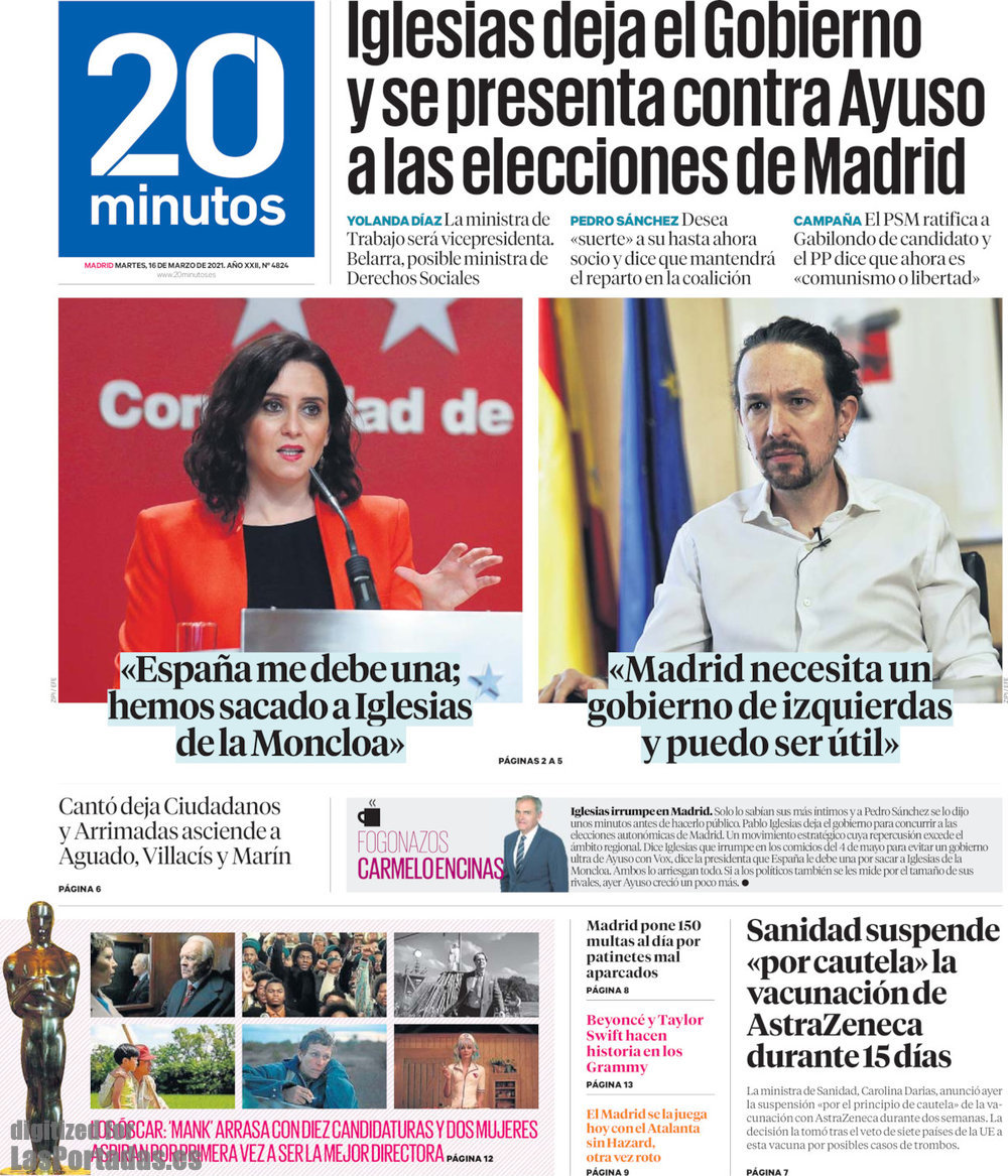 20 Minutos