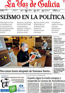 Periodico La Voz de Galicia