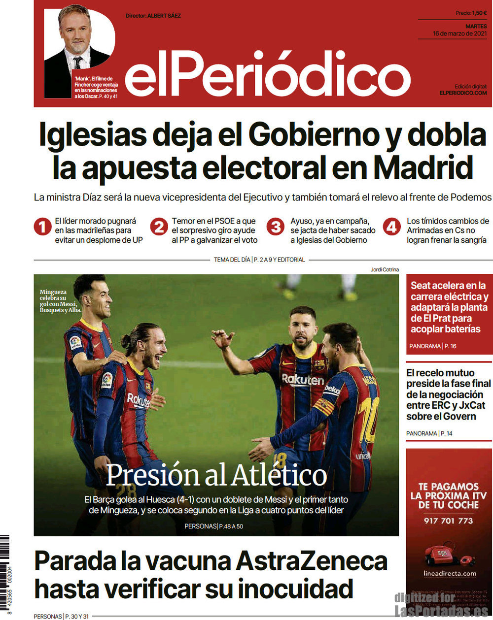 El Periódico de Catalunya(Castellano)