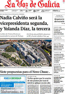 Periodico La Voz de Galicia