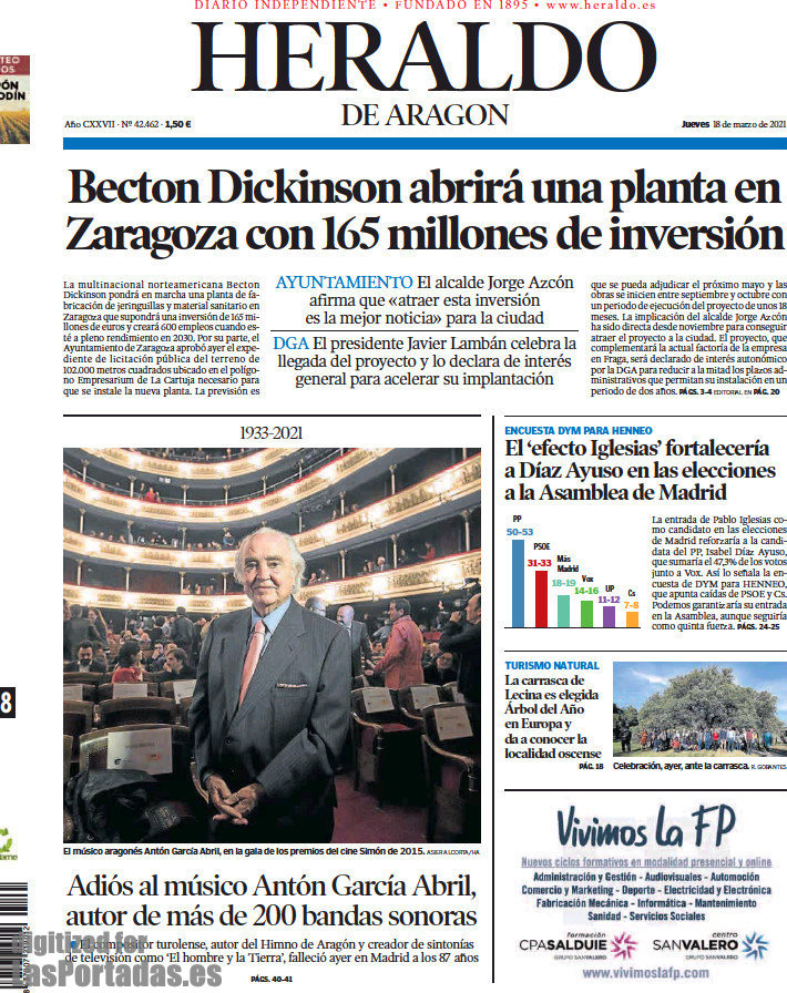 Heraldo de Aragon