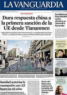 Periodico La Vanguardia