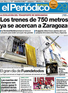 Periodico El Periódico de Aragón