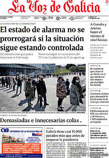 Periodico La Voz de Galicia