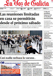 Periodico La Voz de Galicia