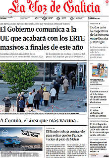 Periodico La Voz de Galicia