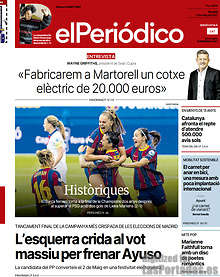 Periodico El Periódico de Catalunya(Català)