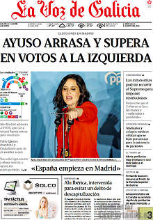 Periodico La Voz de Galicia