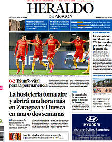 Periodico Heraldo de Aragon