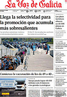 Periodico La Voz de Galicia