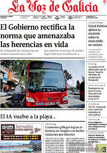 Periodico La Voz de Galicia