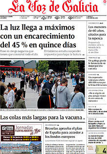 Periodico La Voz de Galicia