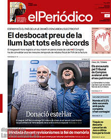 Periodico El Periódico de Catalunya(Català)