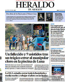 Periodico Heraldo de Aragon