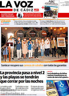 Periodico La Voz de Cádiz