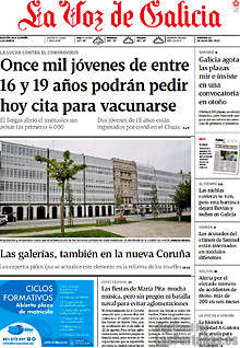 Periodico La Voz de Galicia