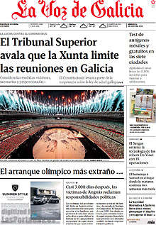 Periodico La Voz de Galicia