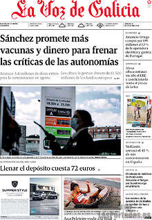 Periodico La Voz de Galicia