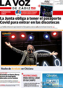 Periodico La Voz de Cádiz