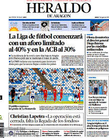 Periodico Heraldo de Aragon