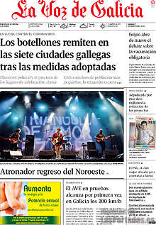 Periodico La Voz de Galicia