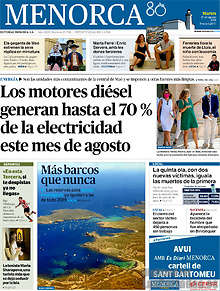 Periodico Menorca