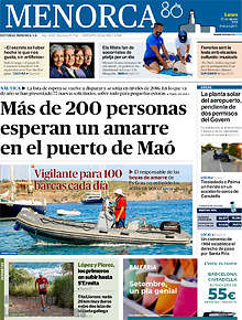 Periodico Menorca