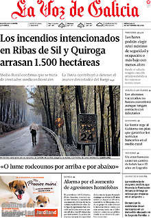 Periodico La Voz de Galicia