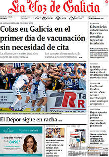 Periodico La Voz de Galicia