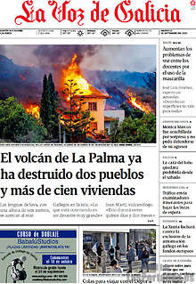 Periodico La Voz de Galicia