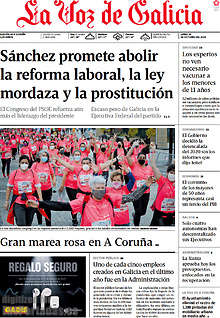 Periodico La Voz de Galicia