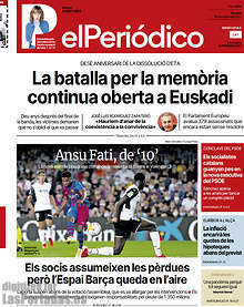Periodico El Periódico de Catalunya(Català)
