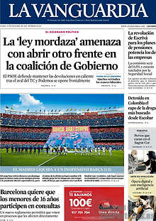 Periodico La Vanguardia