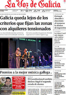 Periodico La Voz de Galicia