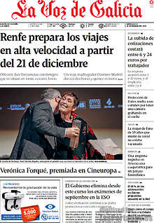 Periodico La Voz de Galicia