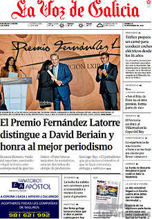 Periodico La Voz de Galicia