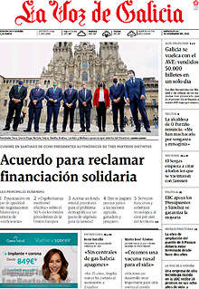 Periodico La Voz de Galicia