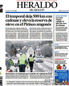 Periodico Heraldo de Aragon